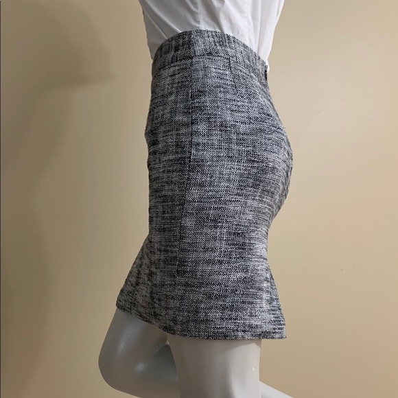 Banana Republic Black White Woven Mini Skirt - Picture 9 of 15